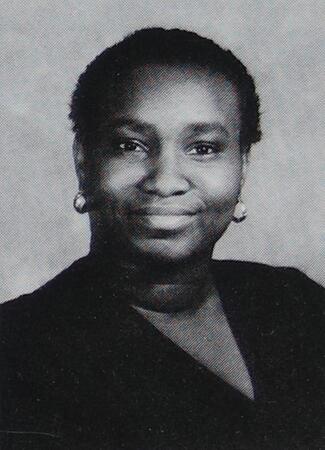 Yearbook photo of Arafat Yinka Balogun, 1989