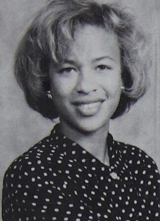 Yearbook photo of Tonya Lewis Lee, 1991