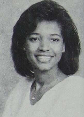 Yearbook photo of Tracy Preston, 1991